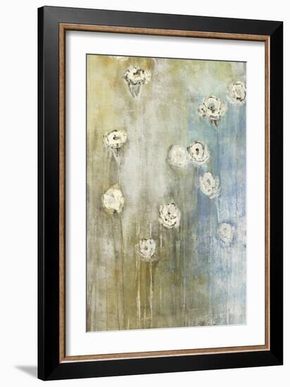 Floral Blues 1-Maeve Harris-Framed Giclee Print