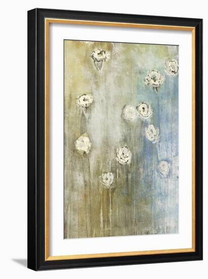 Floral Blues 1-Maeve Harris-Framed Giclee Print