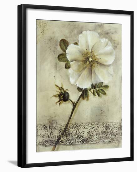 Floral Blush I-Carney-Framed Giclee Print