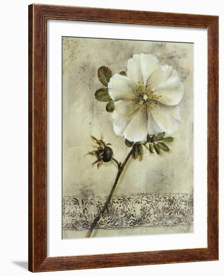 Floral Blush I-Carney-Framed Giclee Print