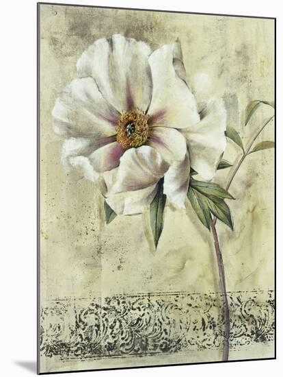 Floral Blush III-Carney-Mounted Giclee Print