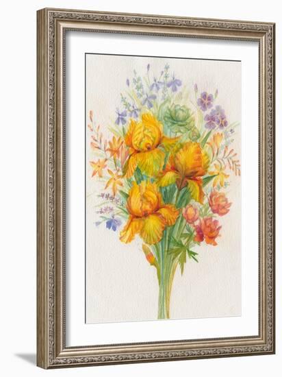 Floral Bouquet-ZPR Int’L-Framed Giclee Print