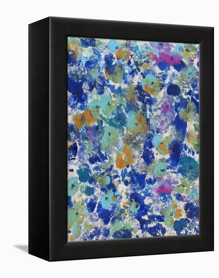 Floral Bright II-null-Framed Stretched Canvas