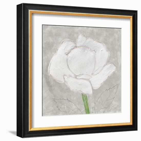 Floral Calm - Peaceful-Belle Poesia-Framed Giclee Print