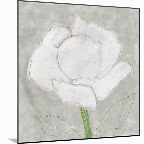 Floral Calm - Peaceful-Belle Poesia-Mounted Giclee Print