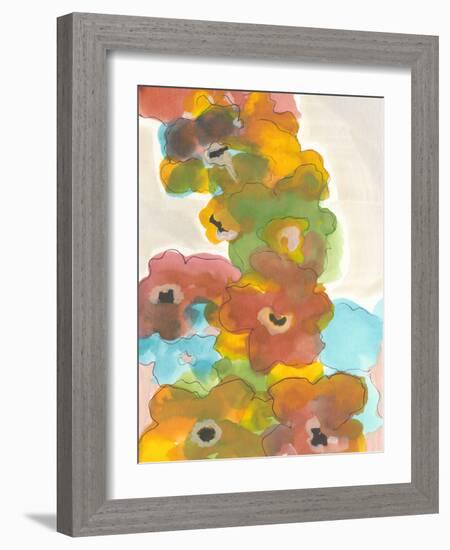 Floral Cascade I-Jodi Fuchs-Framed Art Print