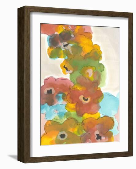 Floral Cascade I-Jodi Fuchs-Framed Art Print