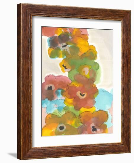 Floral Cascade I-Jodi Fuchs-Framed Art Print