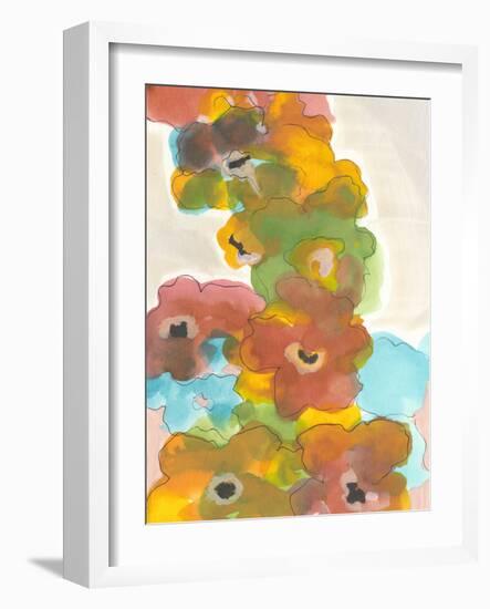 Floral Cascade I-Jodi Fuchs-Framed Art Print