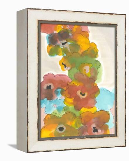 Floral Cascade I-Jodi Fuchs-Framed Stretched Canvas