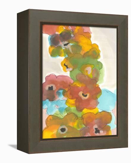 Floral Cascade I-Jodi Fuchs-Framed Stretched Canvas