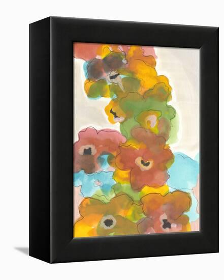 Floral Cascade I-Jodi Fuchs-Framed Stretched Canvas