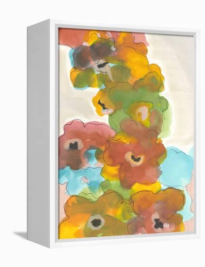 Floral Cascade I-Jodi Fuchs-Framed Stretched Canvas