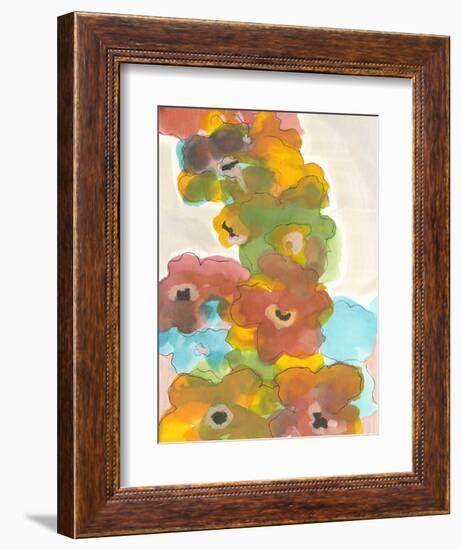 Floral Cascade I-Jodi Fuchs-Framed Art Print