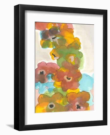 Floral Cascade I-Jodi Fuchs-Framed Art Print