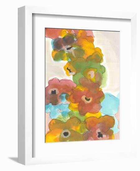 Floral Cascade I-Jodi Fuchs-Framed Art Print