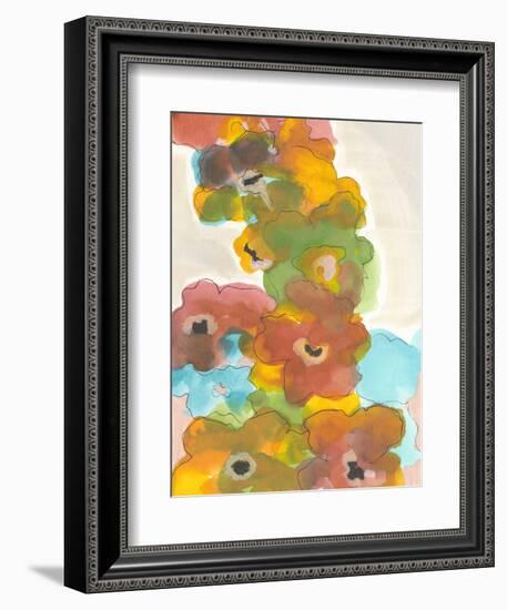 Floral Cascade I-Jodi Fuchs-Framed Art Print