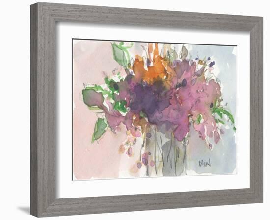 Floral Charm II-Samuel Dixon-Framed Art Print