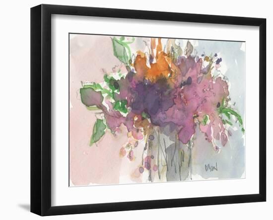 Floral Charm II-Samuel Dixon-Framed Art Print
