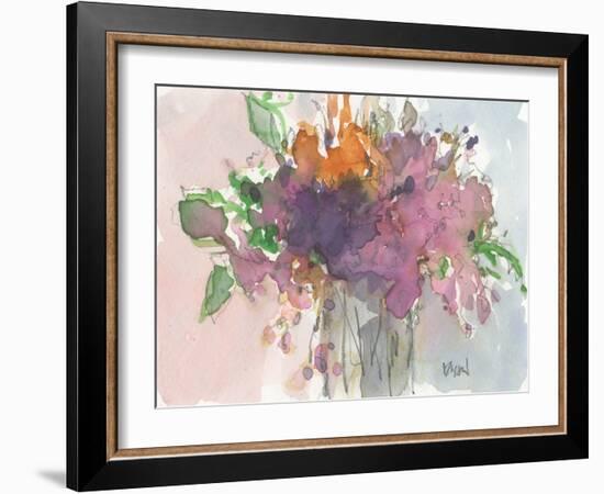 Floral Charm II-Samuel Dixon-Framed Art Print