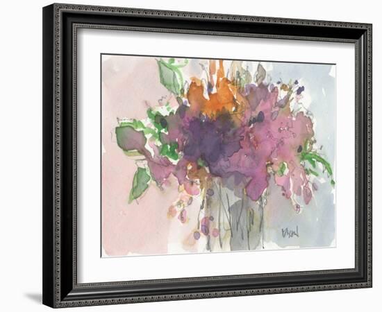 Floral Charm II-Samuel Dixon-Framed Art Print