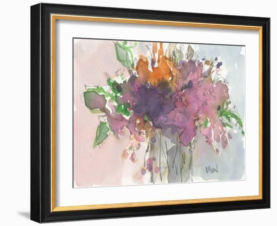 Floral Charm II-Samuel Dixon-Framed Art Print