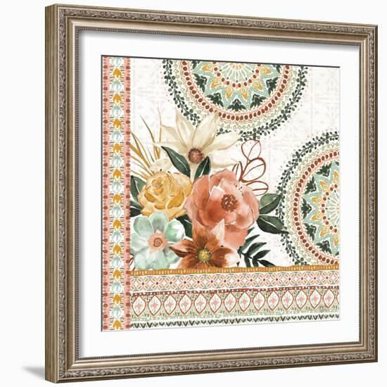 Floral Chic II-Dina June-Framed Art Print