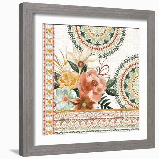 Floral Chic II-Dina June-Framed Art Print