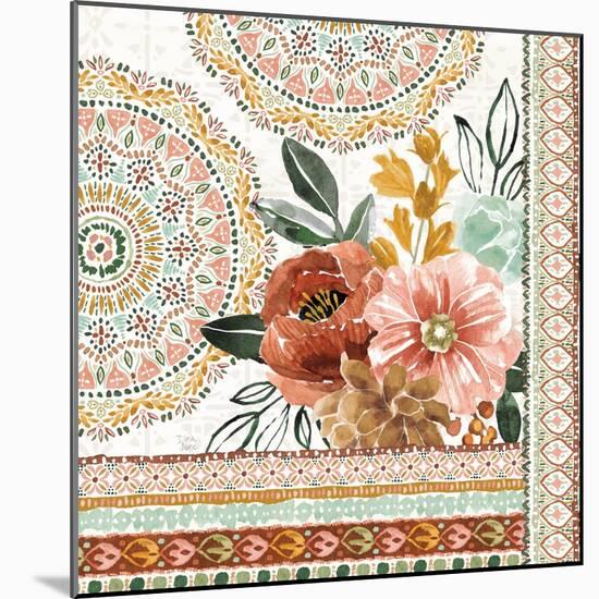 Floral Chic III-Dina June-Mounted Art Print