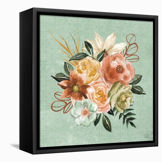 Floral Chic V-Dina June-Framed Stretched Canvas