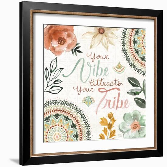 Floral Chic VII-Dina June-Framed Art Print