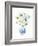 Floral Chinoiserie White I-Danhui Nai-Framed Art Print