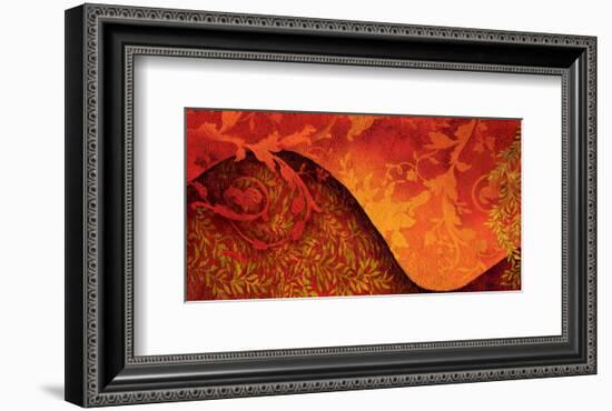 Floral Cochineal-Michael Timmons-Framed Art Print