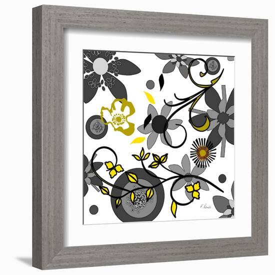 Floral Collision-Ruth Palmer-Framed Art Print