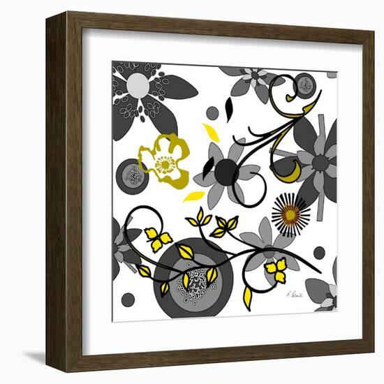 Floral Collision-Ruth Palmer-Framed Art Print