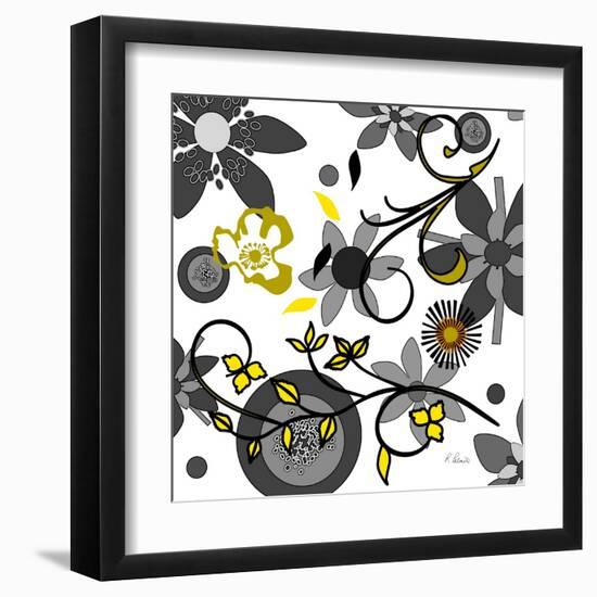 Floral Collision-Ruth Palmer-Framed Art Print