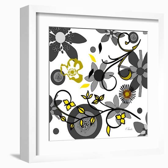 Floral Collision-Ruth Palmer-Framed Art Print