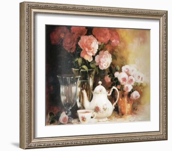 Floral Composition-Lise Auger-Framed Art Print