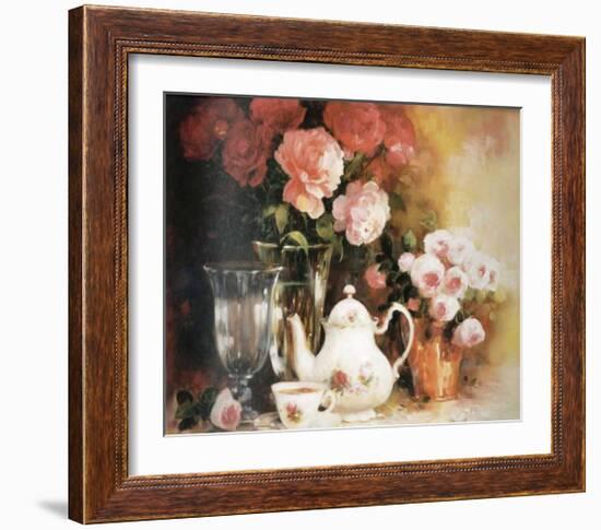 Floral Composition-Lise Auger-Framed Art Print