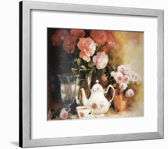 Floral Composition-Lise Auger-Framed Art Print