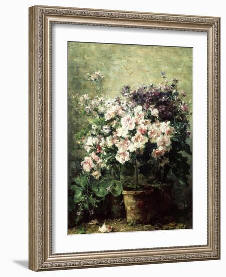 Floral Composition-Hubert Bellis-Framed Giclee Print