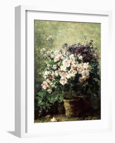 Floral Composition-Hubert Bellis-Framed Giclee Print