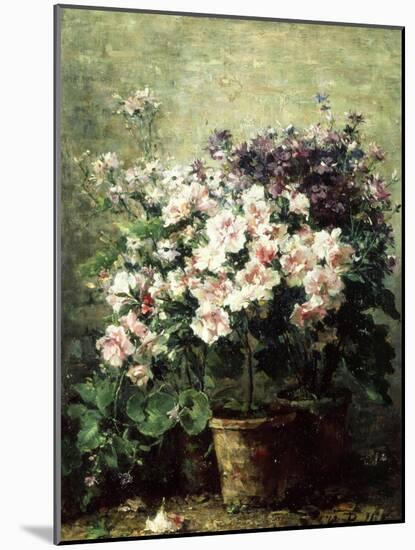 Floral Composition-Hubert Bellis-Mounted Giclee Print