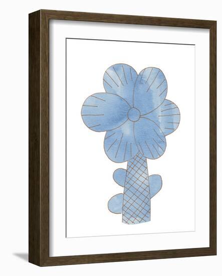 Floral Contemplation-Lottie Fontaine-Framed Giclee Print