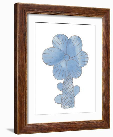 Floral Contemplation-Lottie Fontaine-Framed Giclee Print