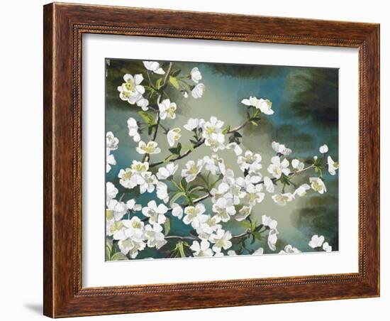 Floral - Copper-The Saturday Evening Post-Framed Giclee Print