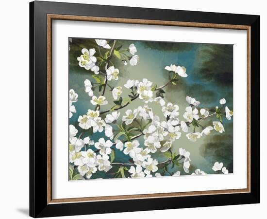 Floral - Copper-The Saturday Evening Post-Framed Giclee Print