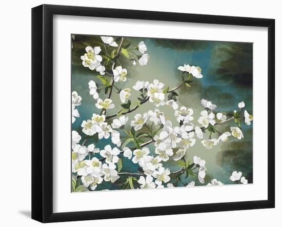 Floral - Copper-The Saturday Evening Post-Framed Giclee Print