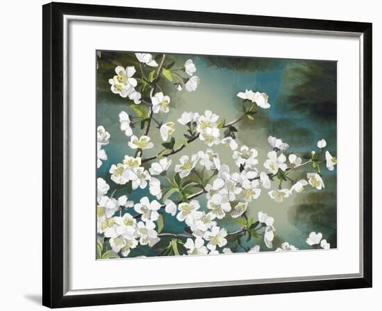 Floral - Copper-The Saturday Evening Post-Framed Giclee Print