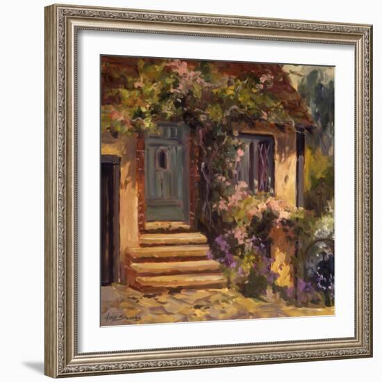 Floral Cottage-Allayn Stevens-Framed Art Print